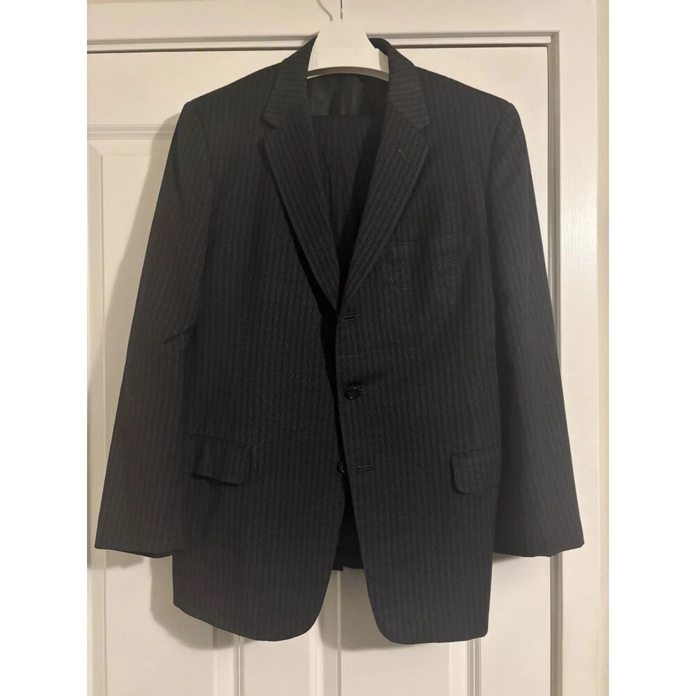 Vintage 50s 2 Piece Suit The House Of Worsted Tex Jacket Size 39 Pants Size 33
